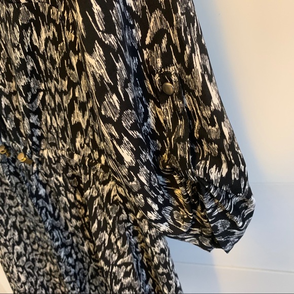 H&M Long Sleeve Draw String Dress - Picture 4 of 6